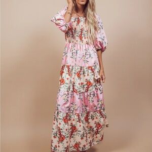 Roxana Floral Dress NWT